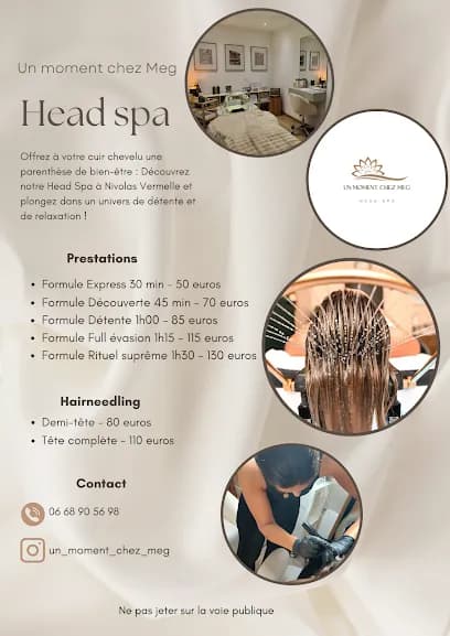Head Spa - Un moment chez meg - Head Spa