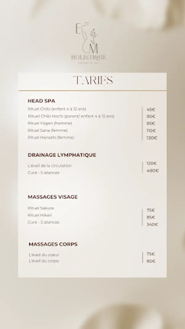 EM Holistique - Head Spa