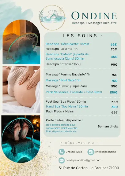 ONDINE BIEN ÊTRE - Headspa & Massages 71 - Head Spa